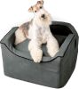 Snoozer Lookout I Dog Car Seat - Small Dog & Puppy Car Seat, Booster Bed for Small & Medium Size Pets up to 25 Lbs, Elevated, Washable w/ Containment Strap - Thumbnail 1