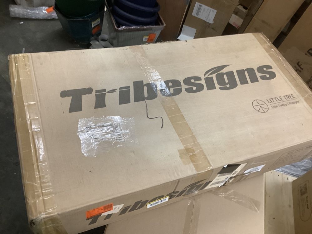 BYBLIGHT Capen 55 in. Rectangular Gray Engineered Wood 2-Drawer Computer Desk Corner Office Desk with Storage Shelves and Hutch - Image 2 - Lot 58JF