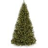 9' Pre-Lit Artificial Green Spruce Christmas Tree, w/Easy Assembly - Thumbnail 1