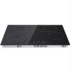 VEVOR 30 in. Black Elements 4-Burners Electric Cooktop 9-Power Levels and Sensor Touch Control - Thumbnail 1