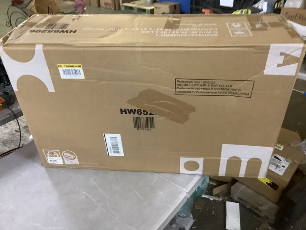 Gymax 39 in. H BarStool 25.5 in. Low Back Swivel Counter Height Dining Chair with Rubber Wood Legs Brown (Set of 2) - Image 2 - Lot 97JF