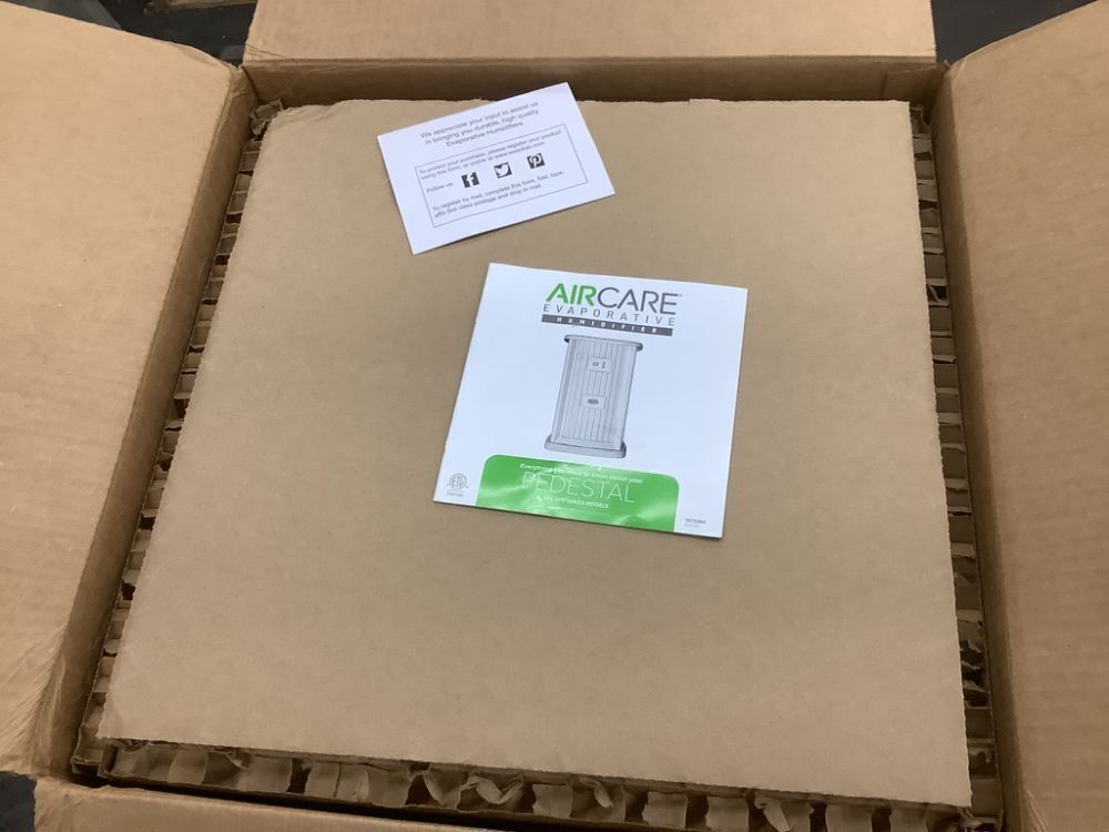 AIRCARE PEDESTAL 3.5-Gal. Cool Mist Evaporative Whole House Humidifier for 2,400 sq. ft., Espresso - Image 4 - Lot 99JF
