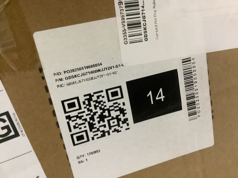 VEVOR Hot Dog Roller 7 Rollers 18 Hot Dogs Capacity - Missing Glass Guard - Image 8 - Lot 131JF