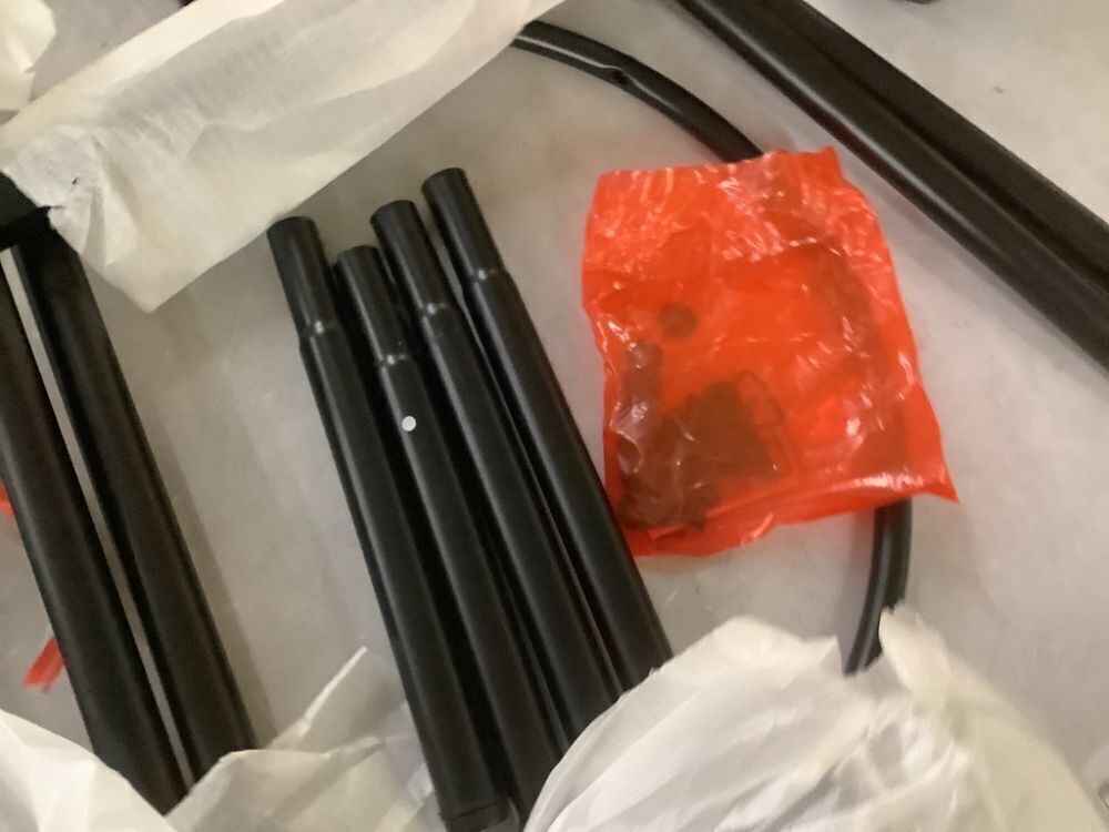 StyleWell Adenmore Swivel Counter Stool with Brown Faux Leather Upholstery and Black Metal Frame (Set of 2) - Image 5 - Lot 135JF