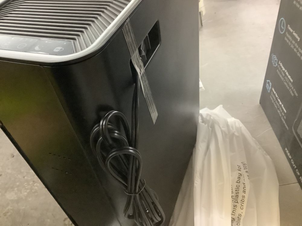 1100 sq. ft. H13 HEPA Personal Air Purifier in Black, with PM2. 5 Sensor, 25dB Sleep Mode, Activated Carbon, Ozone-Free - Image 4 - Lot 142JF