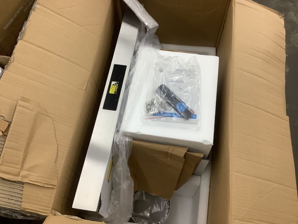 Velivi 30 in. 900CFM Smart Convertible Ductless Wall Mount Range Hood in Stainless Steel with Gesture Sensing, Remote Control - Image 3 - Lot 144JF