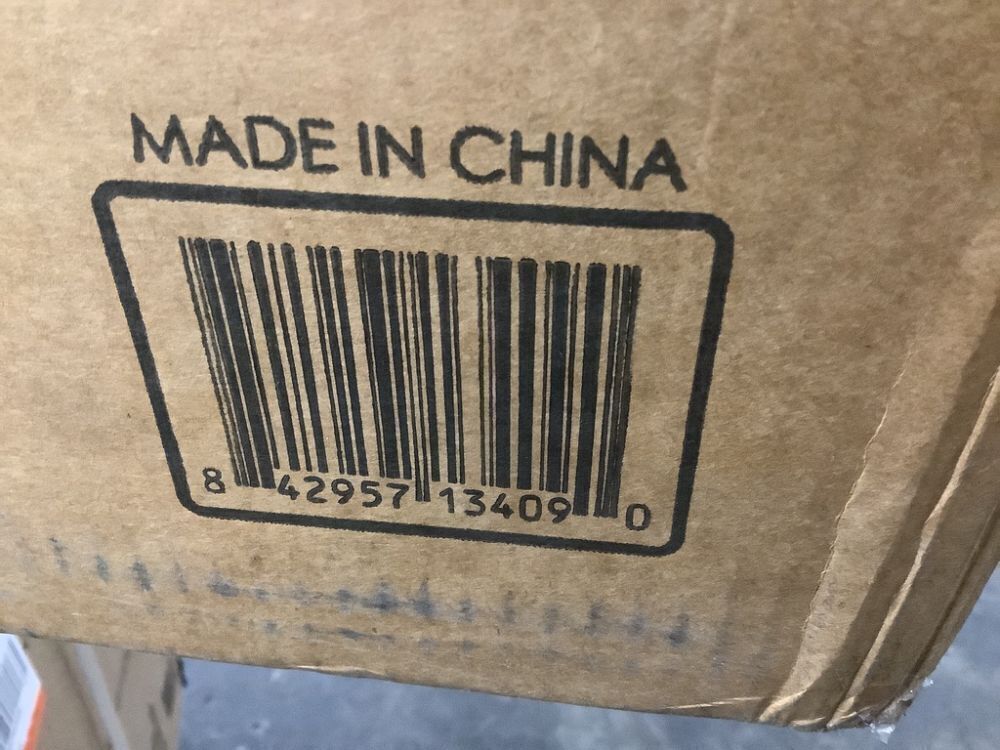 9' Pre-Lit Partially Flocked Pencil Christmas Tree w/ Pine Cones, Metal Stand - Image 4 - Lot 147