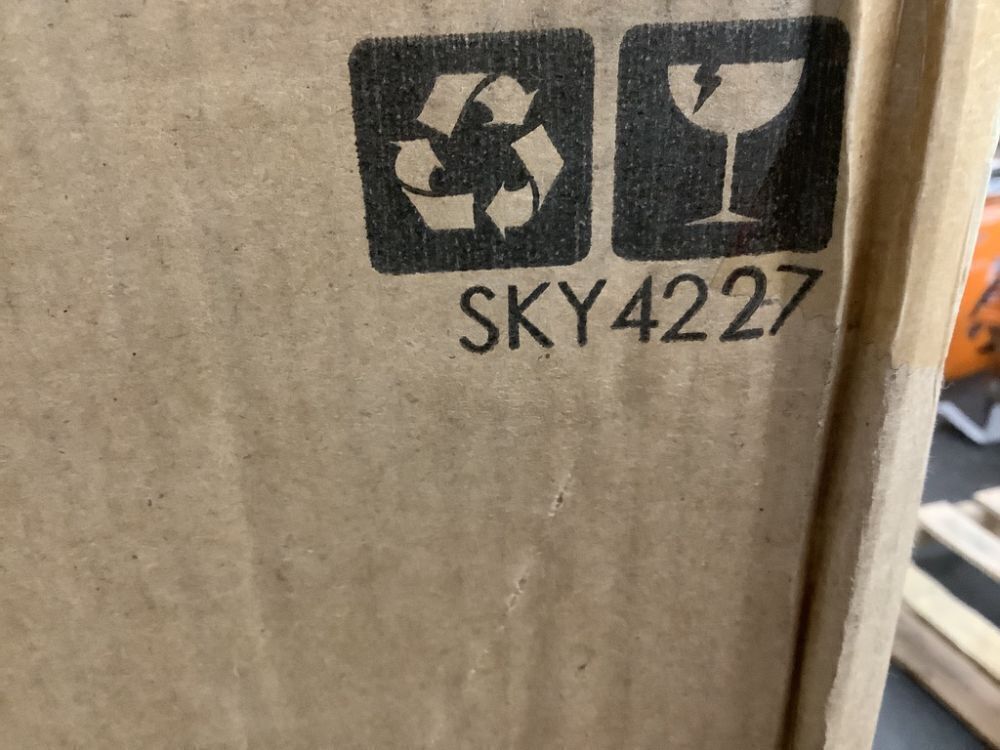 6' Snow Flocked Artificial Pine Christmas Tree w/ Foldable Metal Base - Image 4 - Lot 148