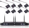 XTUGA CM280 UHF 8 Channel Professional Gooseneck Microphone System - Thumbnail 1