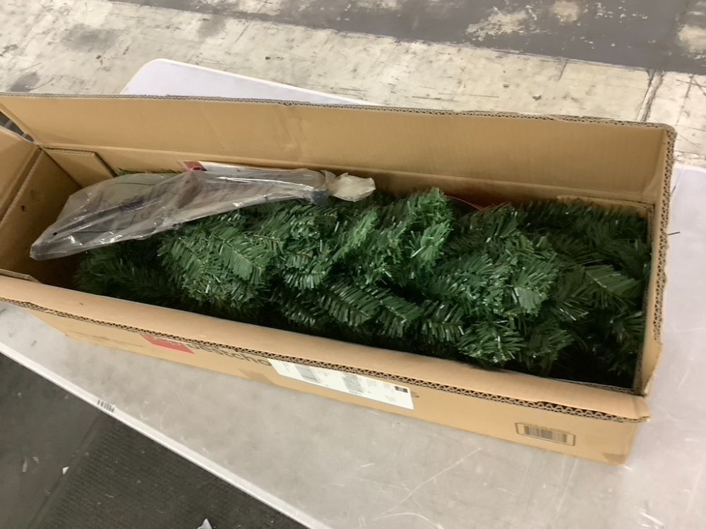 6' Unlit Artificial Green Spruce Christmas Tree, w/Easy Assembly - Image 3 - Lot 164
