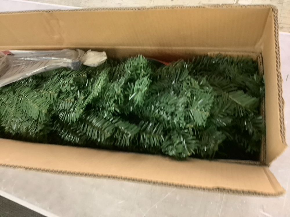 6' Unlit Artificial Green Spruce Christmas Tree, w/Easy Assembly - Image 4 - Lot 164