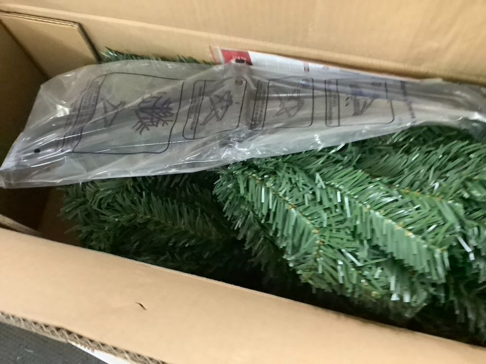 6' Unlit Artificial Green Spruce Christmas Tree, w/Easy Assembly - Image 5 - Lot 164
