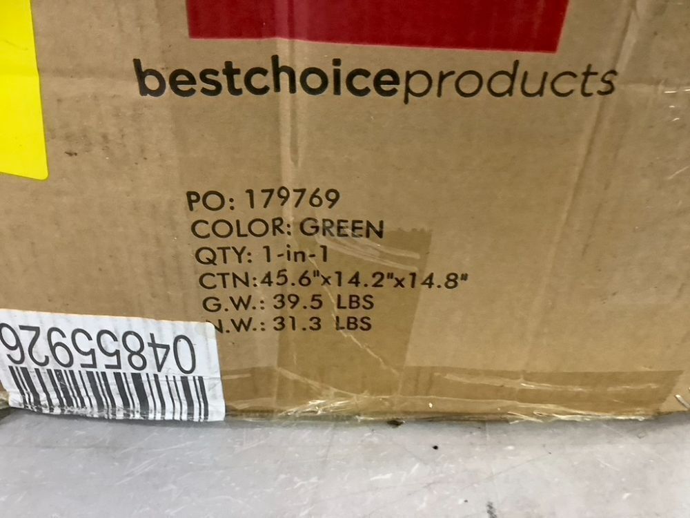 7.5' Pre-Lit Artificial Green Spruce Christmas Tree, w/Easy Assembly - Image 6 - Lot 166