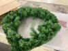 36" Pre-Lit Artificial Fir Christmas Wreath w/ LED Lights, Plug-In, PVC Tips - Thumbnail 4