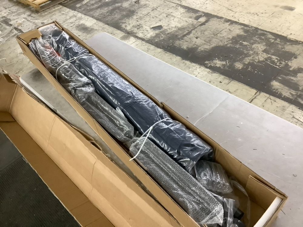 Solar LED Offset Hanging Patio Umbrella w/ Crank Tilt Adjustment - 10ft - Image 2 - Lot 169