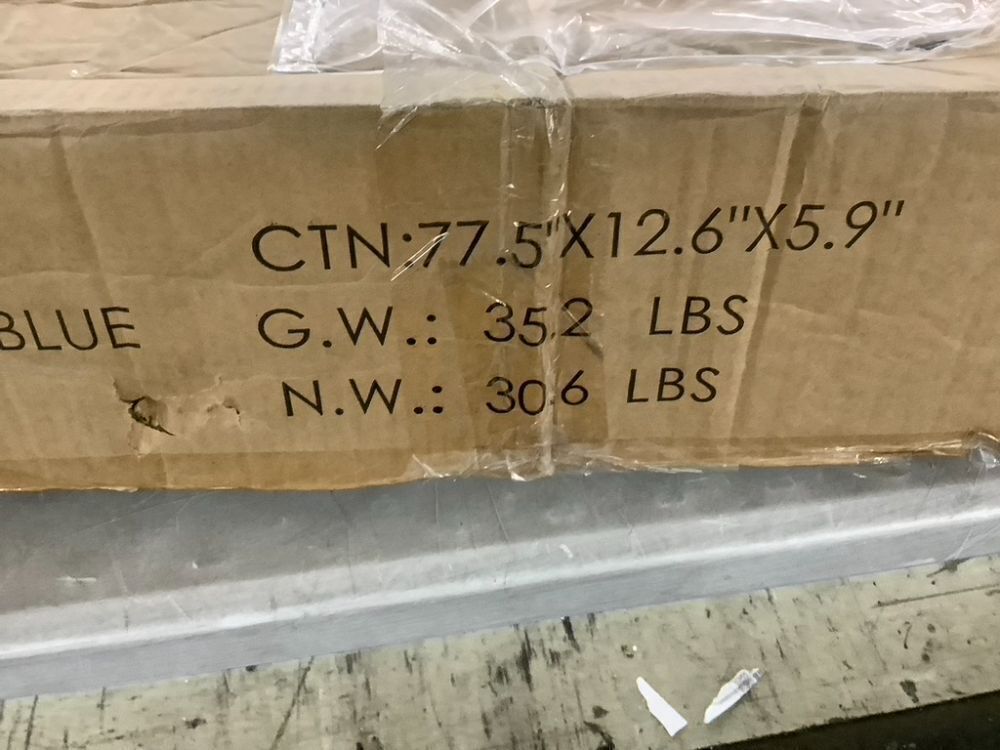 Solar LED Offset Hanging Patio Umbrella w/ Crank Tilt Adjustment - 10ft - Image 8 - Lot 169