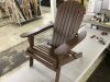 Folding Wooden Adirondack Chair - Small Chips in Wood - Thumbnail 1
