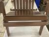 Folding Wooden Adirondack Chair - Small Chips in Wood - Thumbnail 7