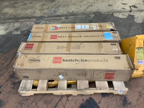 Lot of (4) 10 x 10 Pop Up Canopies - Uninspected - Lot 175