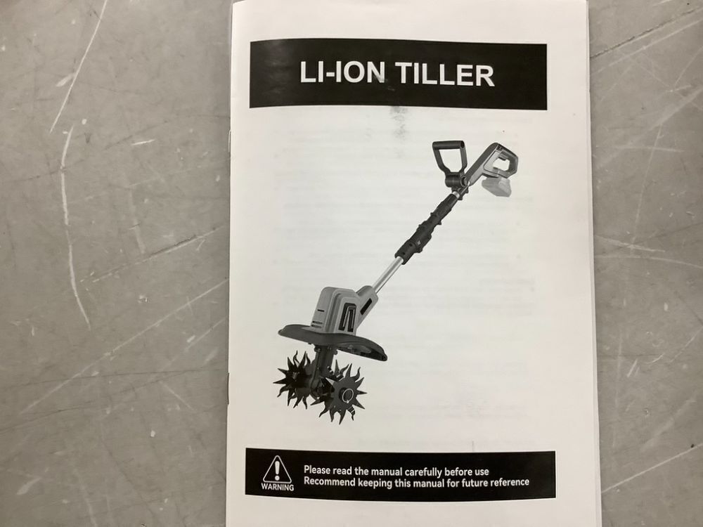 22V Cordless Electric Tiller - Image 6 - Lot 177