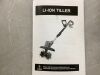 22V Cordless Electric Tiller - Thumbnail 6
