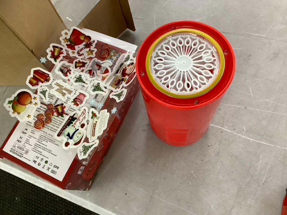 Lot of (4) Fireworks Bubble Machine with Lights - Image 3 - Lot 180