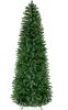 9' Unlit Spruce Pencil Christmas Tree w/ Folding Metal Base - Thumbnail 1