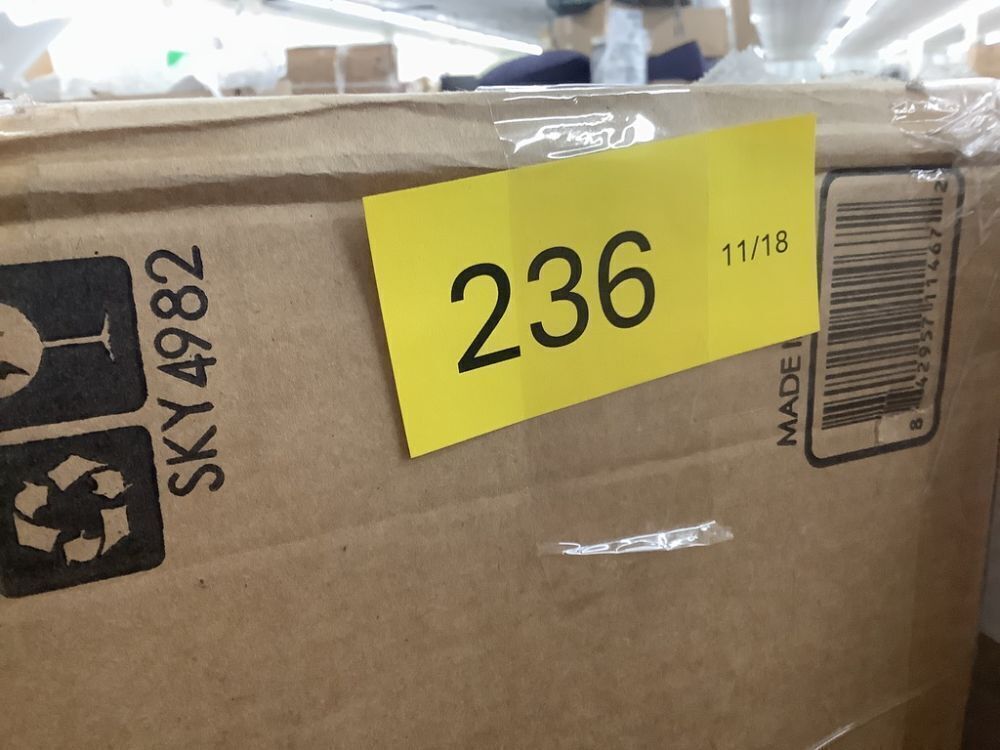 6' Hinged Douglas Full Fir Artificial Christmas Tree w/ Metal Stand - Image 2 - Lot 236