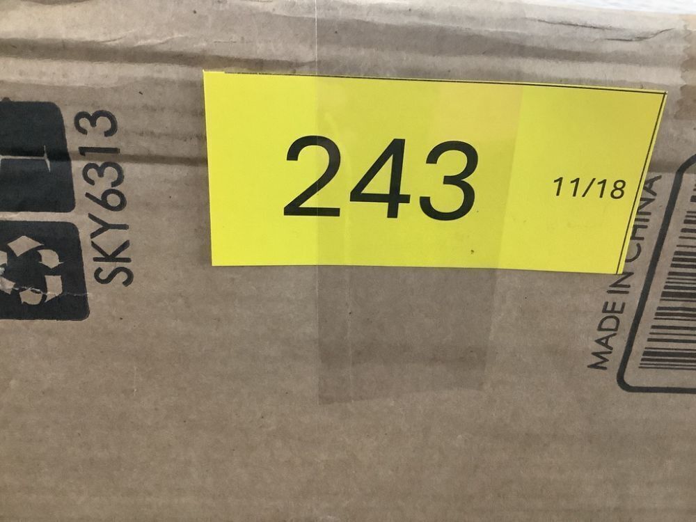 6' Pre-Lit Artificial Pink Christmas Tree w/ Incandescent Lights, Metal Stand - Image 2 - Lot 243