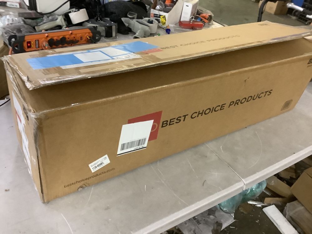 6' Green Pre-Lit Sparse Flocked Christmas Tree w/ 2-in-1 LEDs, Cordless Connection - Image 2 - Lot 246