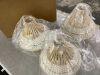 3-Pack Fax Rattan Pendant Light Fixture - Thumbnail 4