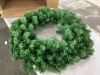 36" Pre-Lit Artificial Fir Christmas Wreath w/ LED Lights, Plug-In, PVC Tips - Thumbnail 2