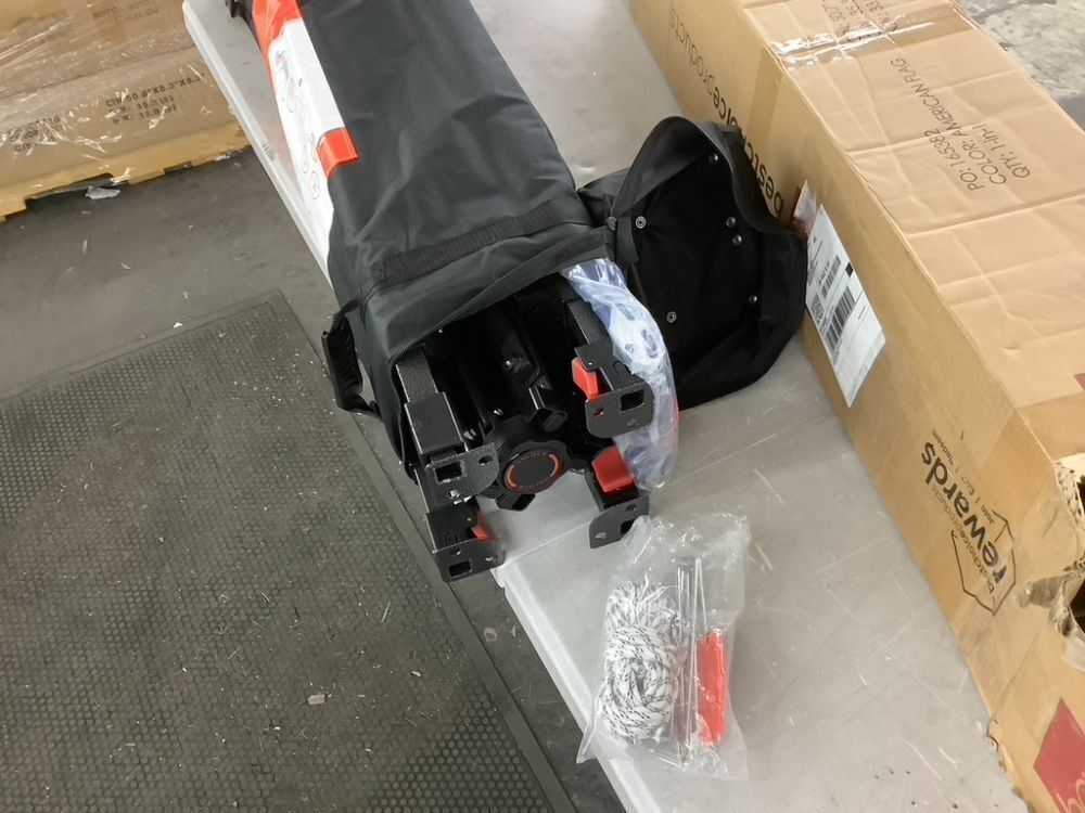 One-Person Setup Instant Pop Up Canopy w/ Case, 4 Weight Bags - 10x10ft - Image 2 - Lot 266