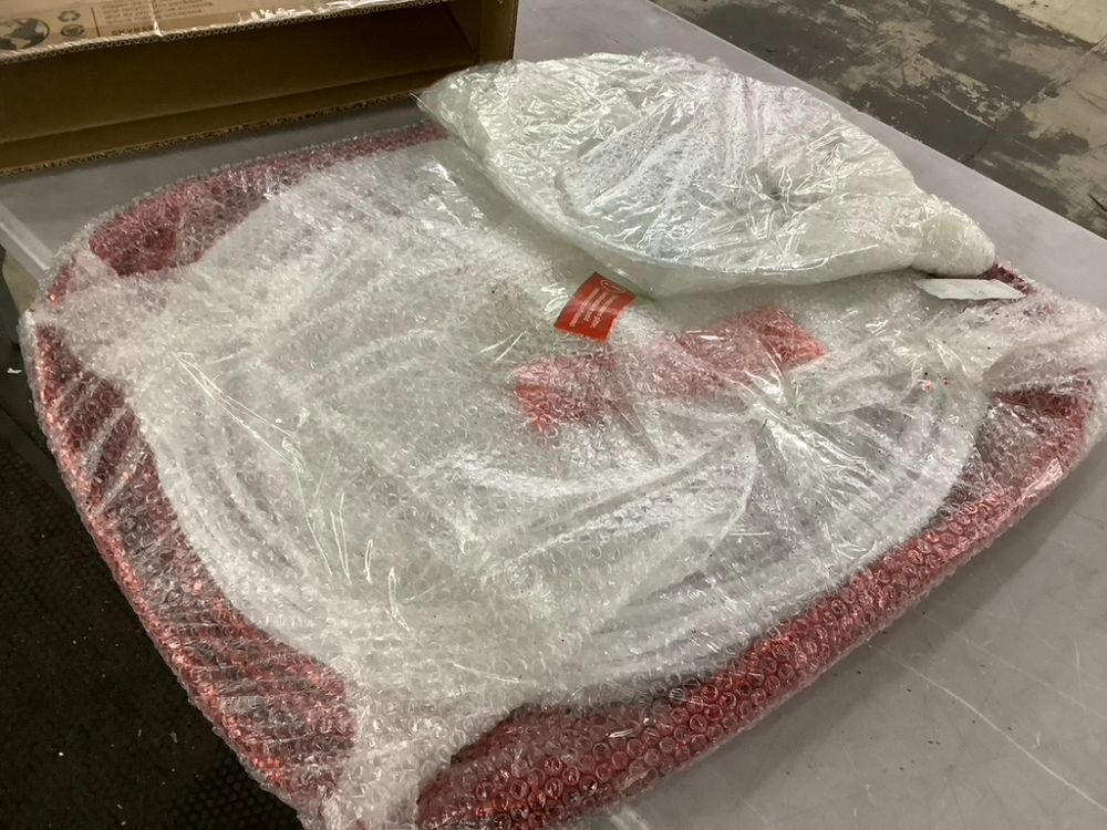 2pc Lighted Pop-Up Christmas Ornaments Decoration w/ 180 LED Lights, Stand - Image 2 - Lot 267