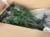 12' Pre-Lit Snow Flocked Artificial Pencil Christmas Tree - Thumbnail 4