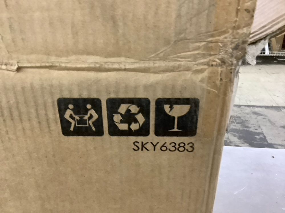 12' Pre-Lit Snow Flocked Artificial Pencil Christmas Tree - Image 7 - Lot 270