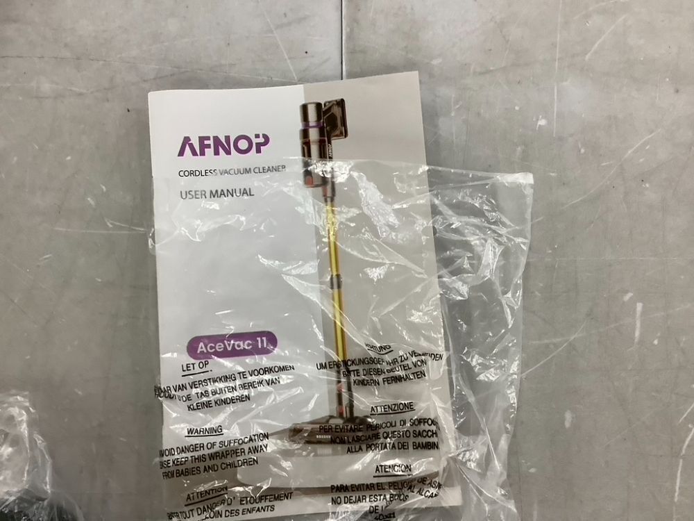 AFNOP Cordless Vacuum Cleaner - Image 3 - Lot 278