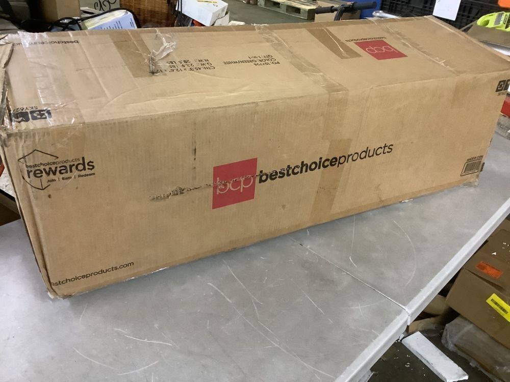 6' Pre-Lit Snow Flocked Artificial Pine Christmas Tree w/ Multicolored Lights - Image 2 - Lot 331