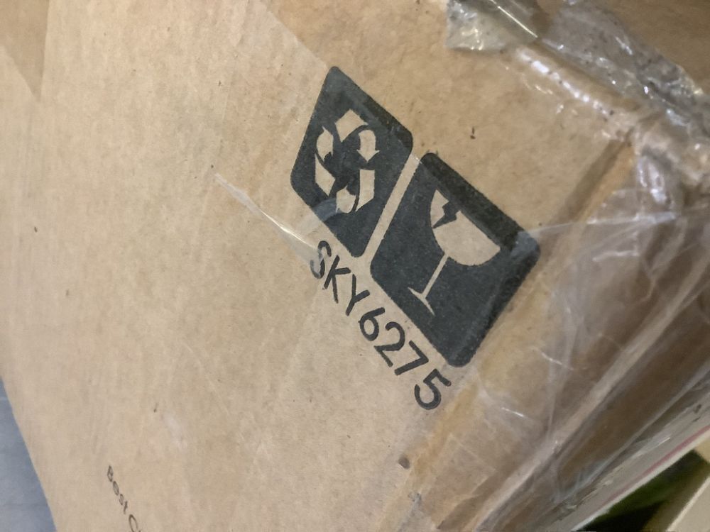 6' Pre-Lit Snow Flocked Artificial Pine Christmas Tree w/ Multicolored Lights - Image 4 - Lot 331