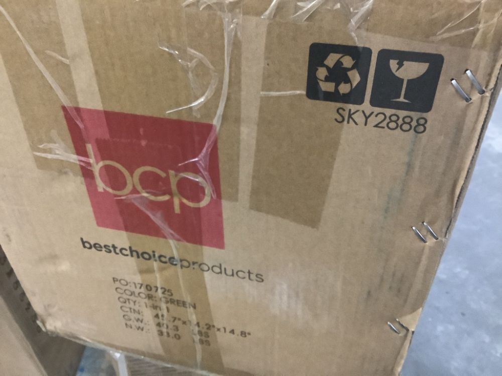 7.5' Pre-Lit Artificial Green Spruce Christmas Tree, w/Easy Assembly - Image 3 - Lot 333