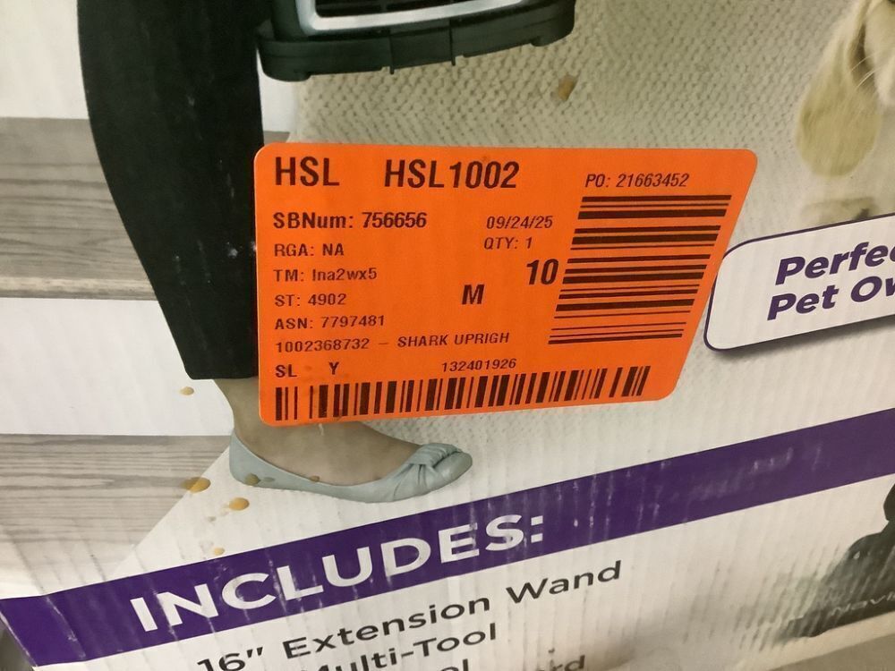 Shark Navigator Lift-Away DLX Bagless, Cordless, Upright Vacuum Cleaner with Detachable Canister and HEPA Filter for Pet Hair - Image 10 - Lot 334JF
