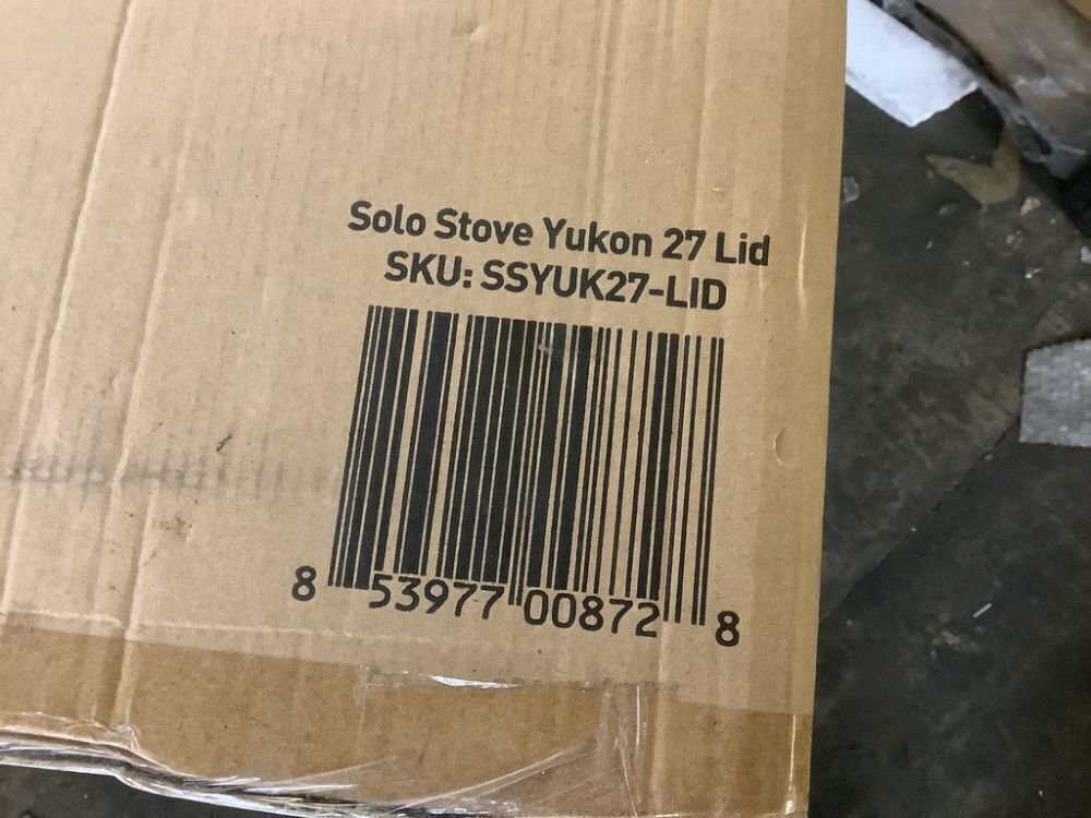 Solo Stove 26.93 in. W Yukon Stainless Steel Fire Pit Lid - Image 3 - Lot 335JF