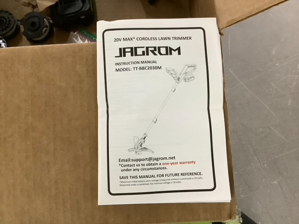 Electric String Trimmer Cordless - Image 3 - Lot 351