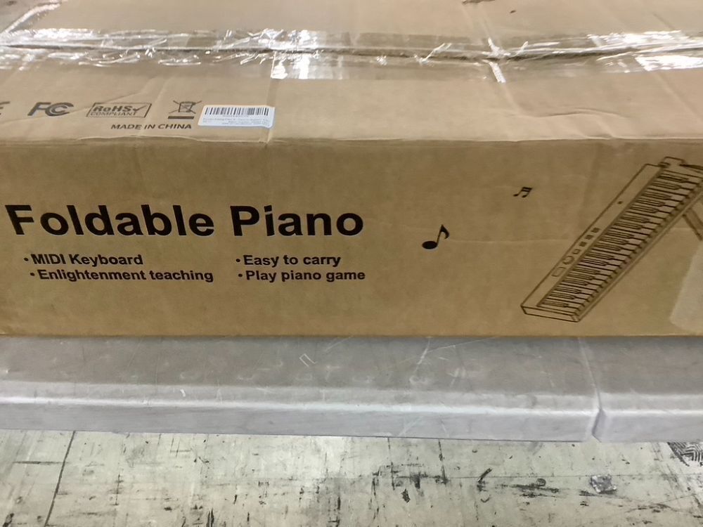 Portable Folding Piano Keyboard - Image 7 - Lot 352