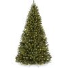 4.5' Pre-Lit Artificial Green Spruce Christmas Tree, w/Easy Assembly - Thumbnail 1