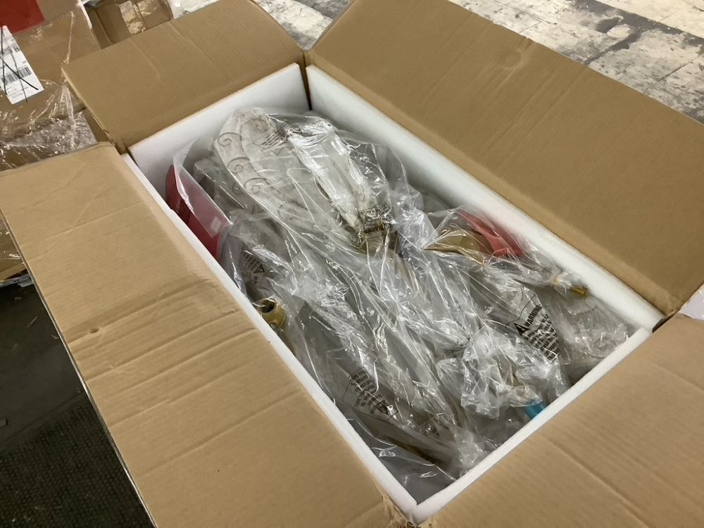 Wrought Iron Christmas Tree Ornament Display w/ Easy Assembly, Stand - 6ft - Image 2 - Lot 370