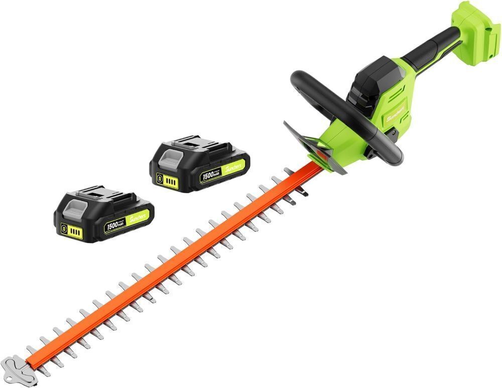 SUNCHERS 20V Max Hedge Trimmer Cordless, 22 Inch - Image 1 - Lot 374