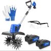 VENUX 20V Cordless Tiller Cultivator - Thumbnail 1
