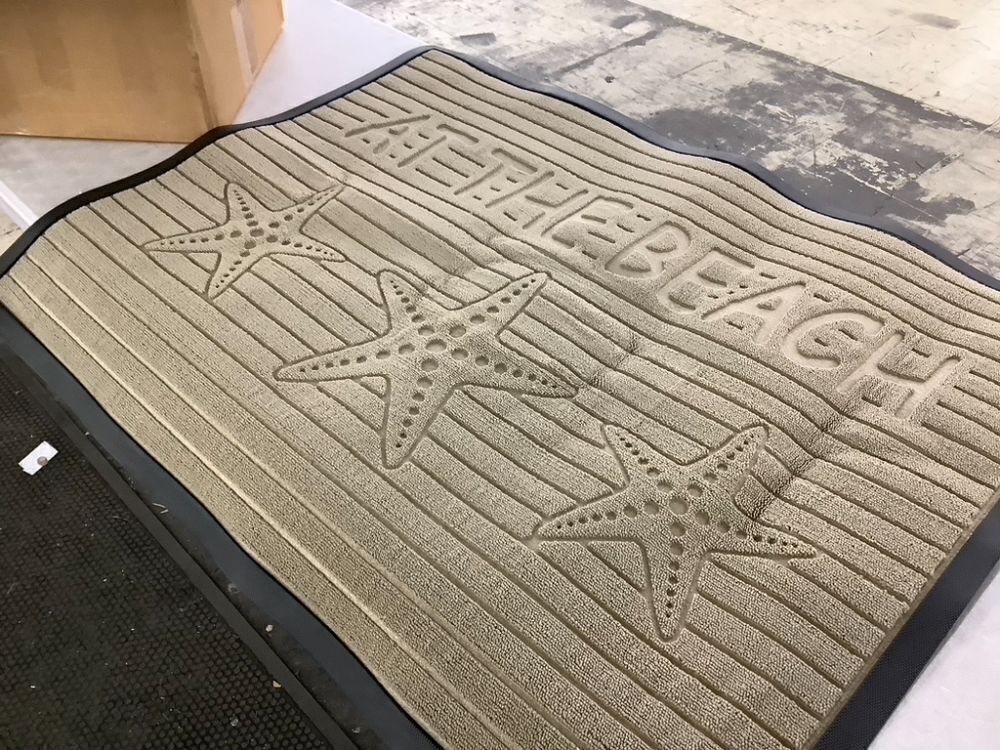 GORILLA GRIP 100% Waterproof All-Season WeatherMax Doormat, 47x35 - Image 3 - Lot 378