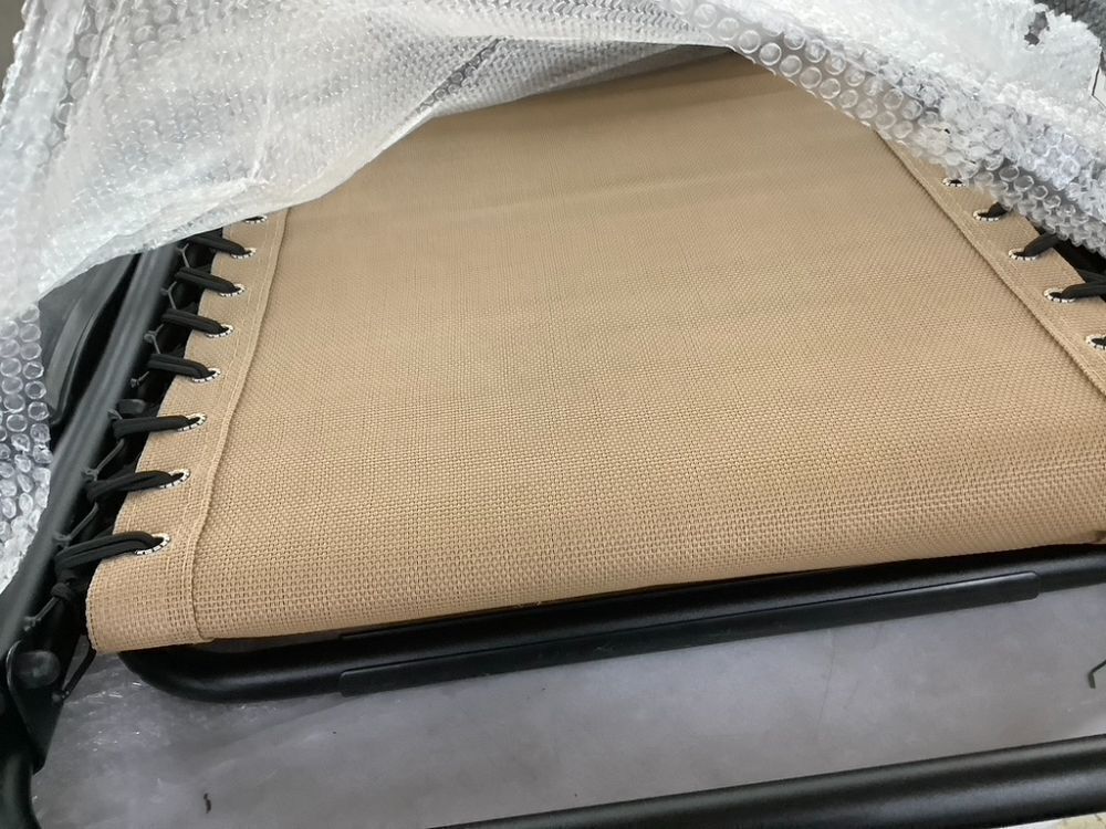 Set of 2 Adjustable Zero Gravity Patio Chair Recliners w/ Cup Holders - Image 3 - Lot 461